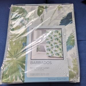 Tropical Palm Shower Curtain 70"x72"